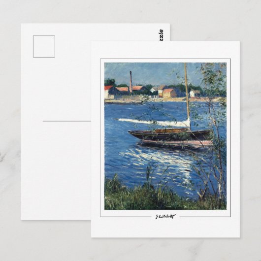 Gustave Caillebotte #8 - Fine Art Briefkaart (Voorkant / Achterkant)