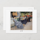 Gustave Caillebotte #9 - Fine Art Briefkaart (Voorkant / Achterkant)