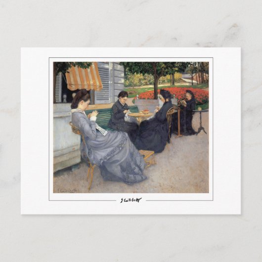 Gustave Caillebotte #9 - Kunstkaart Briefkaart (Voorkant)