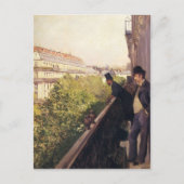 Gustave Caillebotte:A Balcony, Boulevard Haussmann Briefkaart (Voorkant)