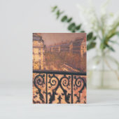 Gustave Caillebotte - A Balcony in Parijs Briefkaart (Staand voorkant)