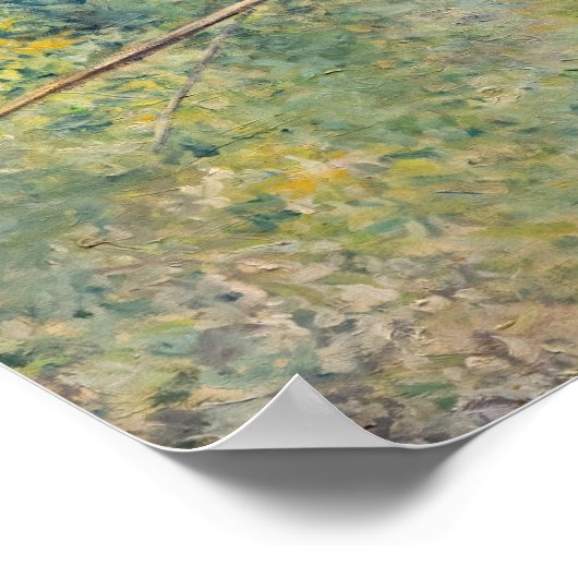 Gustave Caillebotte - Angling Poster (Hoek)