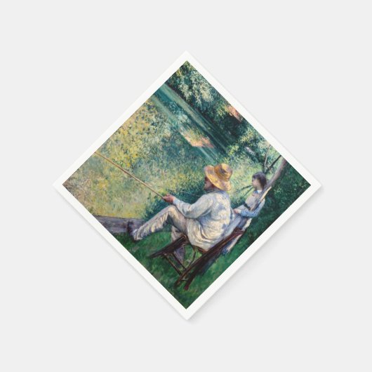 Gustave Caillebotte - Angling Servet (Hoek)