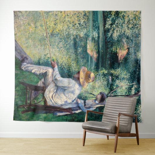 Gustave Caillebotte - Angling Wandkleed (In Situ (horizontaal))