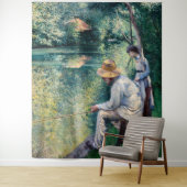 Gustave Caillebotte - Angling Wandkleed (In situ)