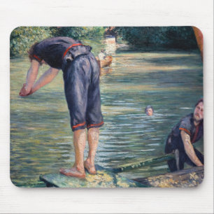 Gustave Caillebotte - Badenden, oever van de Yerre Muismat