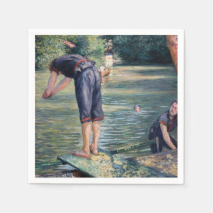 Gustave Caillebotte - Badenden, oever van de Yerre Servet