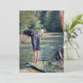 Gustave Caillebotte - Bathers, Bank of the Yerres Kaart (Staand voorkant)