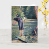 Gustave Caillebotte - Bathers, Bank of the Yerres Kaart (Gele Bloem)