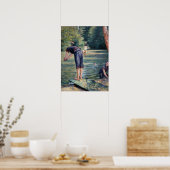 Gustave Caillebotte - Bathers, Bank of the Yerres Poster (Keuken)