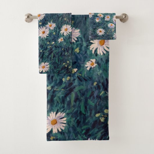 Gustave Caillebotte - Bed of Daisies, Detail Bad Handdoek (Insitu)