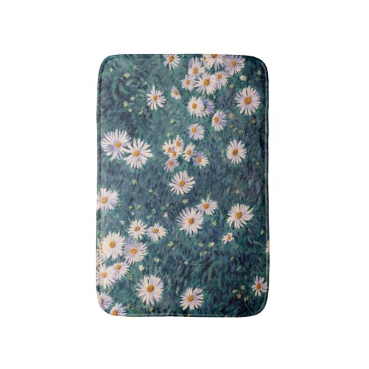 Gustave Caillebotte - Bed of Daisies, Detail Badmat (Voorkant Verticaal)