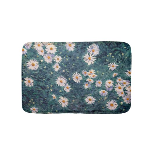 Gustave Caillebotte - Bed of Daisies, Detail Badmat (Voorkant)