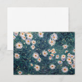 Gustave Caillebotte - Bed of Daisies, Detail Bedankkaart (Voorkant / Achterkant)