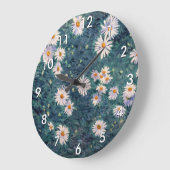 Gustave Caillebotte - Bed of Daisies, Detail Grote Klok (Hoek)