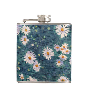 Gustave Caillebotte - Bed of Daisies, Detail Heupfles