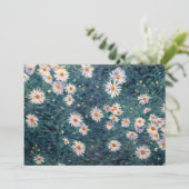 Gustave Caillebotte - Bed of Daisies, Detail Kaart (Staand voorkant)