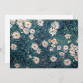 Gustave Caillebotte - Bed of Daisies, Detail Kaart (Voorkant / Achterkant)