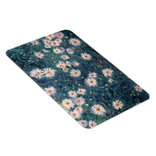 Gustave Caillebotte - Bed of Daisies, Detail Magneet (Rechterzijde)