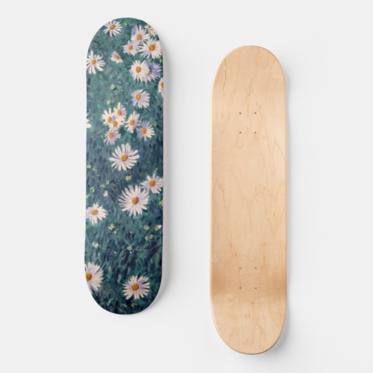 Gustave Caillebotte - Bed of Daisies, Detail Persoonlijk Skateboard (Voorkant)