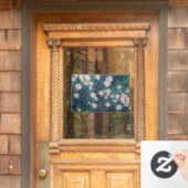 Gustave Caillebotte - Bed of Daisies, Detail Raamsticker (Huis Deur)