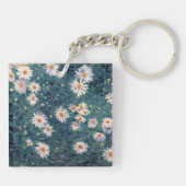 Gustave Caillebotte - Bed of Daisies, Detail Sleutelhanger (Achterkant)