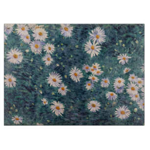 Gustave Caillebotte - Bed of Daisies, Detail Snijplank
