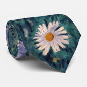 Gustave Caillebotte - Bed of Daisies, Detail Stropdas (Opgerold)