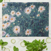 Gustave Caillebotte - Bed of Daisies, Detail Theedoek (Gevouwen)