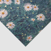 Gustave Caillebotte - Bed of Daisies, Detail Tissuepapier (Detail)