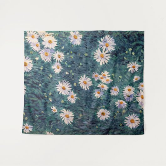 Gustave Caillebotte - Bed of Daisies, Detail Wandkleed (Voorkant (horizontaal))
