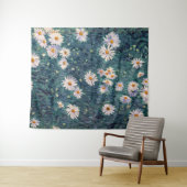 Gustave Caillebotte - Bed of Daisies, Detail Wandkleed (In Situ (horizontaal))