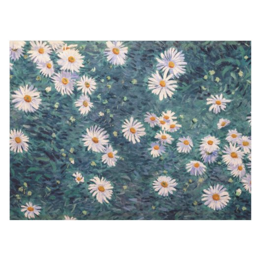Gustave Caillebotte - Bloembed van Madeliefjes, De Tafelkleed (Voorkant (Horizontaal))