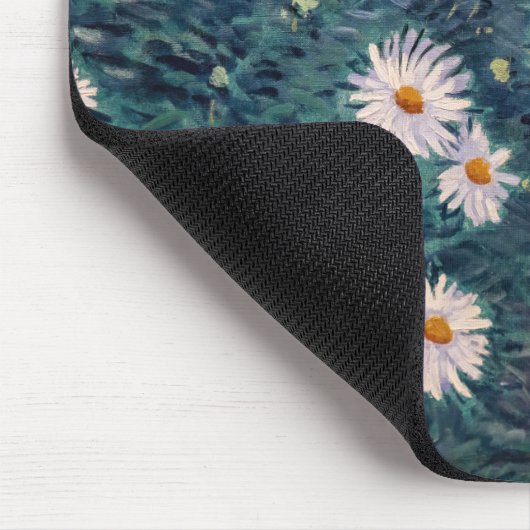 Gustave Caillebotte - Bloemperk met Madeliefjes, D Muismat (Hoek)