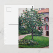 Gustave Caillebotte - Bomen in Bloei Briefkaart (Voorkant / Achterkant)