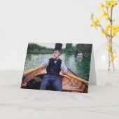 Gustave Caillebotte - Bootpartij Kaart (Gele Bloem)