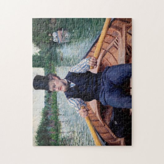 Gustave Caillebotte - Bootpartij Legpuzzel (Verticaal)