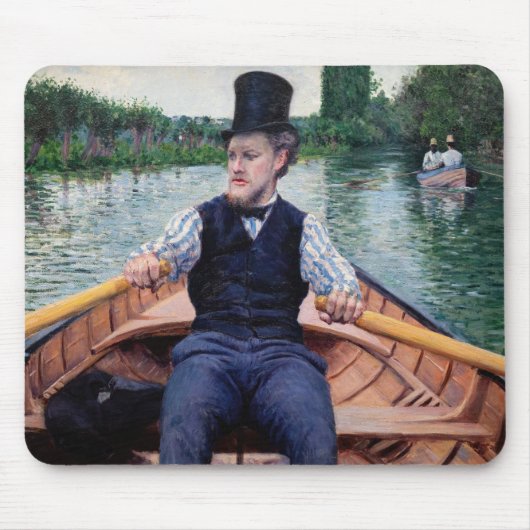 Gustave Caillebotte - Bootpartij Muismat (Voorkant)