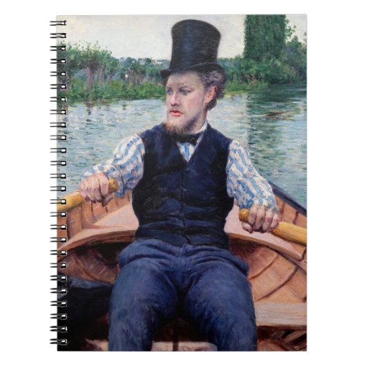 Gustave Caillebotte - Bootpartij Notitieboek (Voorkant)