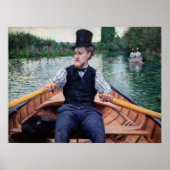 Gustave Caillebotte - Bootpartij Poster (Voorkant)
