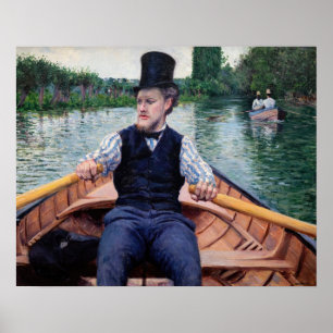 Gustave Caillebotte - Bootpartij Poster