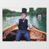 Gustave Caillebotte - Bootpartij Raamsticker (Vel)