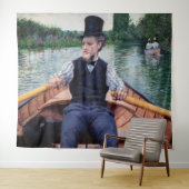 Gustave Caillebotte - Bootpartij Wandkleed (In Situ (horizontaal))