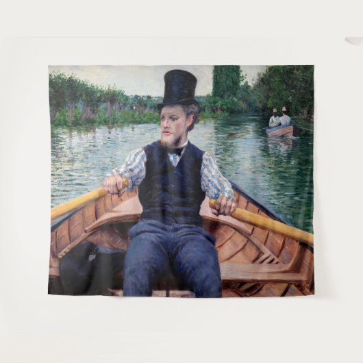 Gustave Caillebotte - Bootpartij Wandkleed (Voorkant (horizontaal))