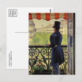 Gustave Caillebotte Briefkaart (Voorkant / Achterkant)
