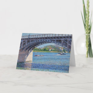 Gustave Caillebotte - Brug bij Argenteuil en Seine Kaart