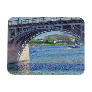 Gustave Caillebotte - Brug bij Argenteuil & Seine Magneet