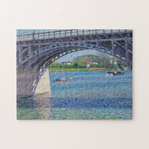 Gustave Caillebotte - Brug in Argenteuil en Seine Legpuzzel