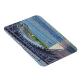 Gustave Caillebotte - Brug in Argenteuil en Seine Magneet (Rechterzijde)