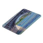 Gustave Caillebotte - Brug in Argenteuil en Seine Magneet (Linkerzijde)